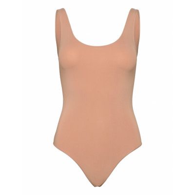 Organic Basics Smooth Bodysuit Beige