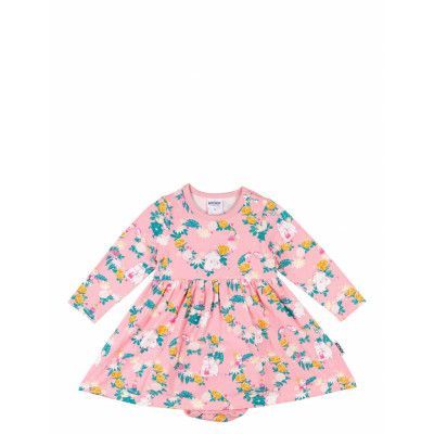 Soulmates Bodysuit Dress Dresses & Skirts Dresses Casual Dresses Long-sleeved Casual Dresses Rosa Martinex