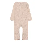 Minymo Suit Ls Aop Rib Rosa