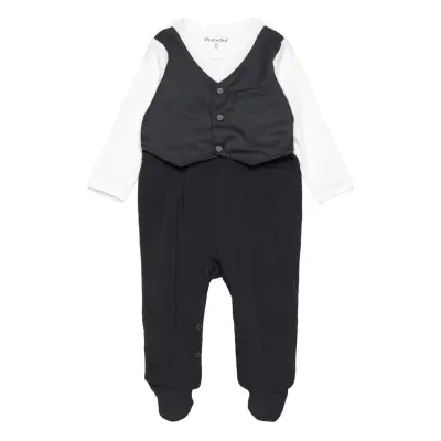 Minymo Suit Ls Svart
