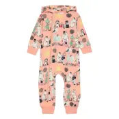 Summer Day Overall Långärmad Bodysuit Rosa Martinex
