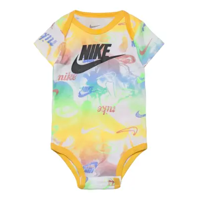 Summer Daze Hat, Bodysuit & Bib 3Pc Set Gift Sets Multi/mönstrad Nike
