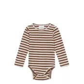 The New Tnsbfro L_S Rib Body - Brown - 86