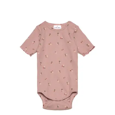 The New Tnsbodelia S_S Rib Body - Pink - 68