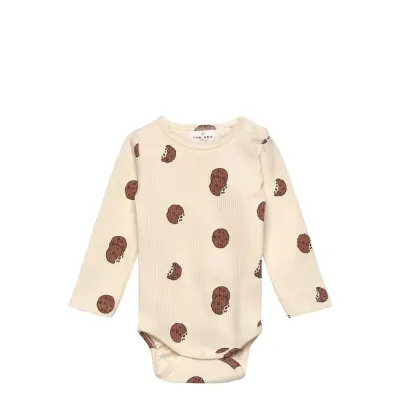 The New Tnsbryan L_S Rib Body - Cream - 68