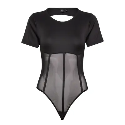 Tiana Bodysuit Bodies Slip Svart OW Collection