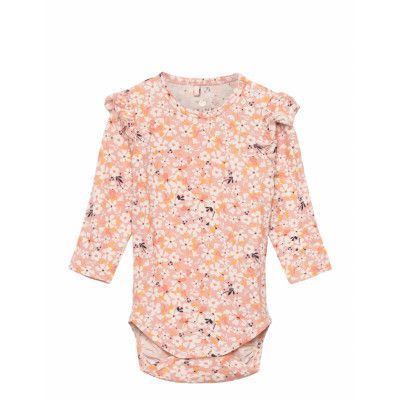 Tnsfilia L_S Body Långärmad Bodysuit Multi/patterned The New