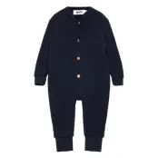 Umar Långärmad Bodysuit Blå Molo