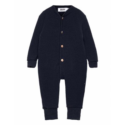 Umar Långärmad Bodysuit Blå Molo