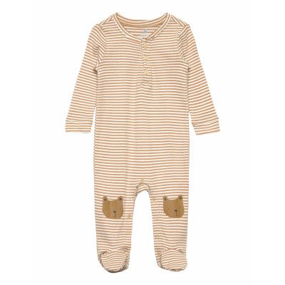 V-Bear Hnly 1Pc Långärmad Bodysuit Multi/mönstrad GAP