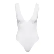Vera Bodysuit Bodies Slip Vit OW Collection