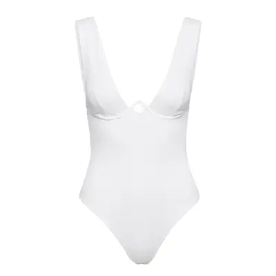 Vera Bodysuit Bodies Slip Vit OW Collection