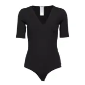 Vermont String Body Bodies Slip Svart Wolford