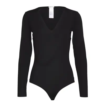 Vermont String Body Bodies Slip Svart Wolford