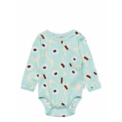 Vinde Mini Unikot Bodies Long-sleeved Blå Marimekko