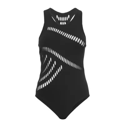 Warpknit Body T-shirts & Tops Bodies Svart Adidas By Stella McCartney