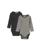 Wheat 2 Rib Body L/S Spencer - Navy - 62