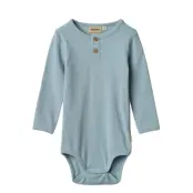 Wheat Body L/S Benny - Blue - 80