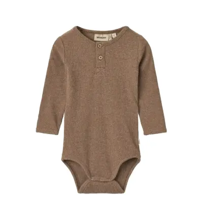 Wheat Body L/S Benny - Brown - 56