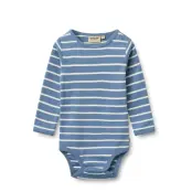 Wheat Body L/S Berti - Blue - 80