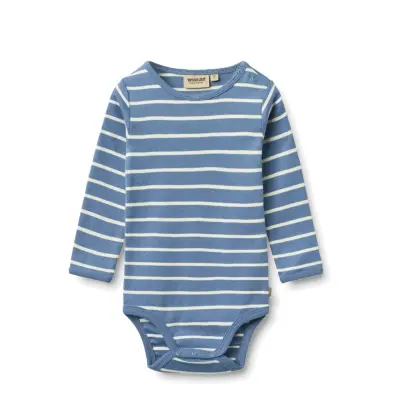 Wheat Body L/S Berti - Blue - 80