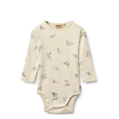Wheat Body L/S Freddie - Cream - 92