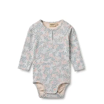 Wheat Body L/S Liv - Blue - 74