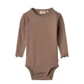 Wheat Body L/S Regitze - Brown - 56