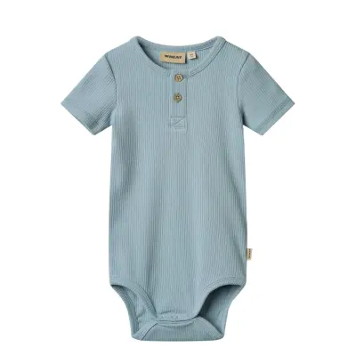 Wheat Body S/S Magnus - Blue - 62