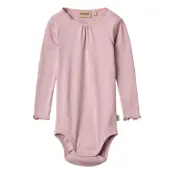 Wheat Rib Body L/S Lotta - Pink - 68