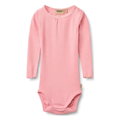 Wheat Rib Body L/S Lotta - Pink - 80