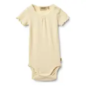 Wheat Rib Body S/S Edna - Cream - 62