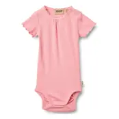 Wheat Rib Body S/S Edna - Pink - 56
