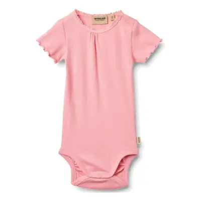 Wheat Rib Body S/S Edna - Pink - 56