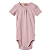 Wheat Rib Body S/S Edna - Pink - 62