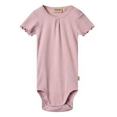 Wheat Rib Body S/S Edna - Pink - 62