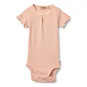 Wheat Rib Body S/S Edna - Pink - 92