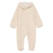 Wholesuit Quilted Långärmad Bodysuit Beige Fixoni