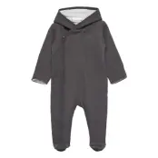 Wholesuit Quilted Långärmad Bodysuit Grå Fixoni