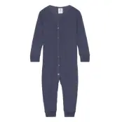 Woolly Bodysuit Outerwear Base Layers Baselayer Sets Blue Müsli By Green Cotton