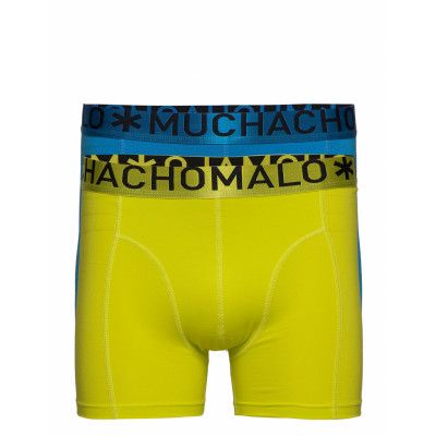 1010 Boxer Solid 2pk 333 Boxerkalsonger Gul Muchachomalo