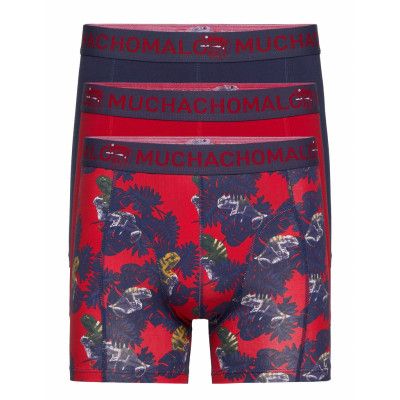 1010 Chame07 3pk Boxer Boxerkalsonger Röd Muchachomalo