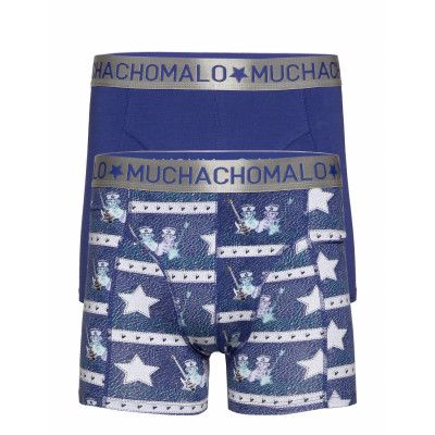 1010 Funkedelic 01 2pk Boxerkalsonger Blå Muchachomalo