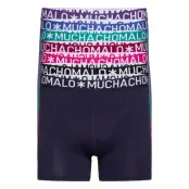 1010 Solid Hello Moonlight 7pk Boxer Boxerkalsonger Multi/mönstrad Muchachomalo