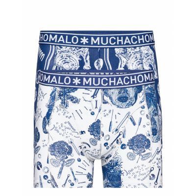 1010 Tools 04 2pk Boxer Boxerkalsonger Blå Muchachomalo