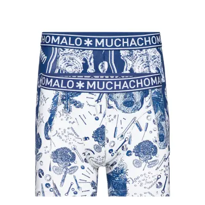 1010 Tools 04 2pk Boxer Boxerkalsonger Blå Muchachomalo
