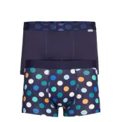 2-Pack Big Dot Trunk Boxerkalsonger Blå Happy Socks