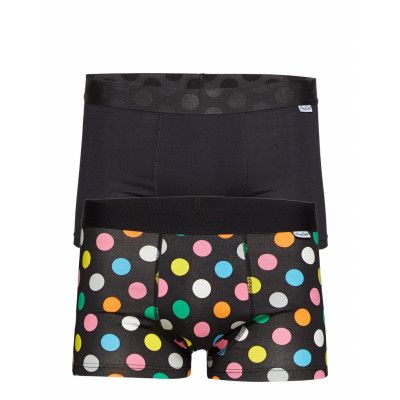 2-Pack Big Dot Trunk Boxerkalsonger Svart Happy Socks