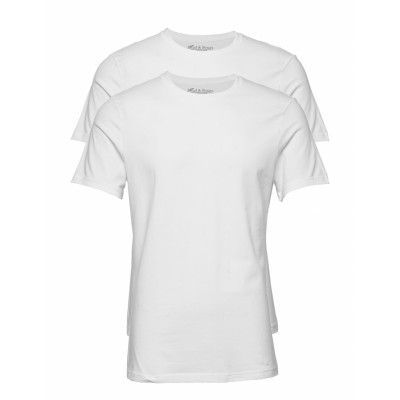 Bread & Boxers 2-Pack Crew Neck Vit