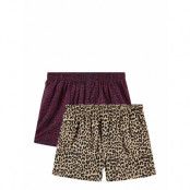 Pockies 2-Pack - Leopard Boxers Röd